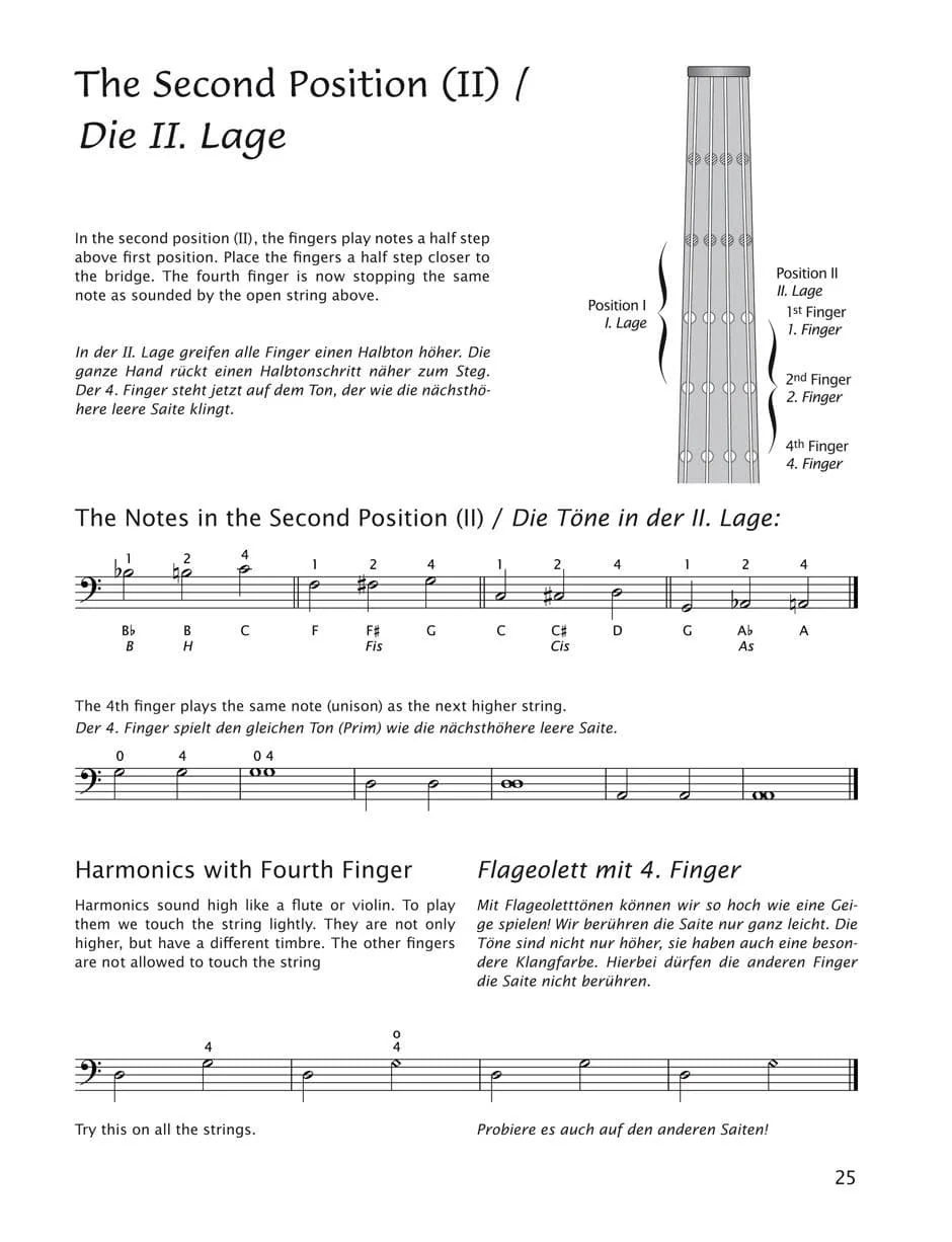 Sassmannshaus, Holger/Close, J Peter - Early Start on the Double Bass - Volume 2 - Bärenreiter Verlag Publication - Image 3