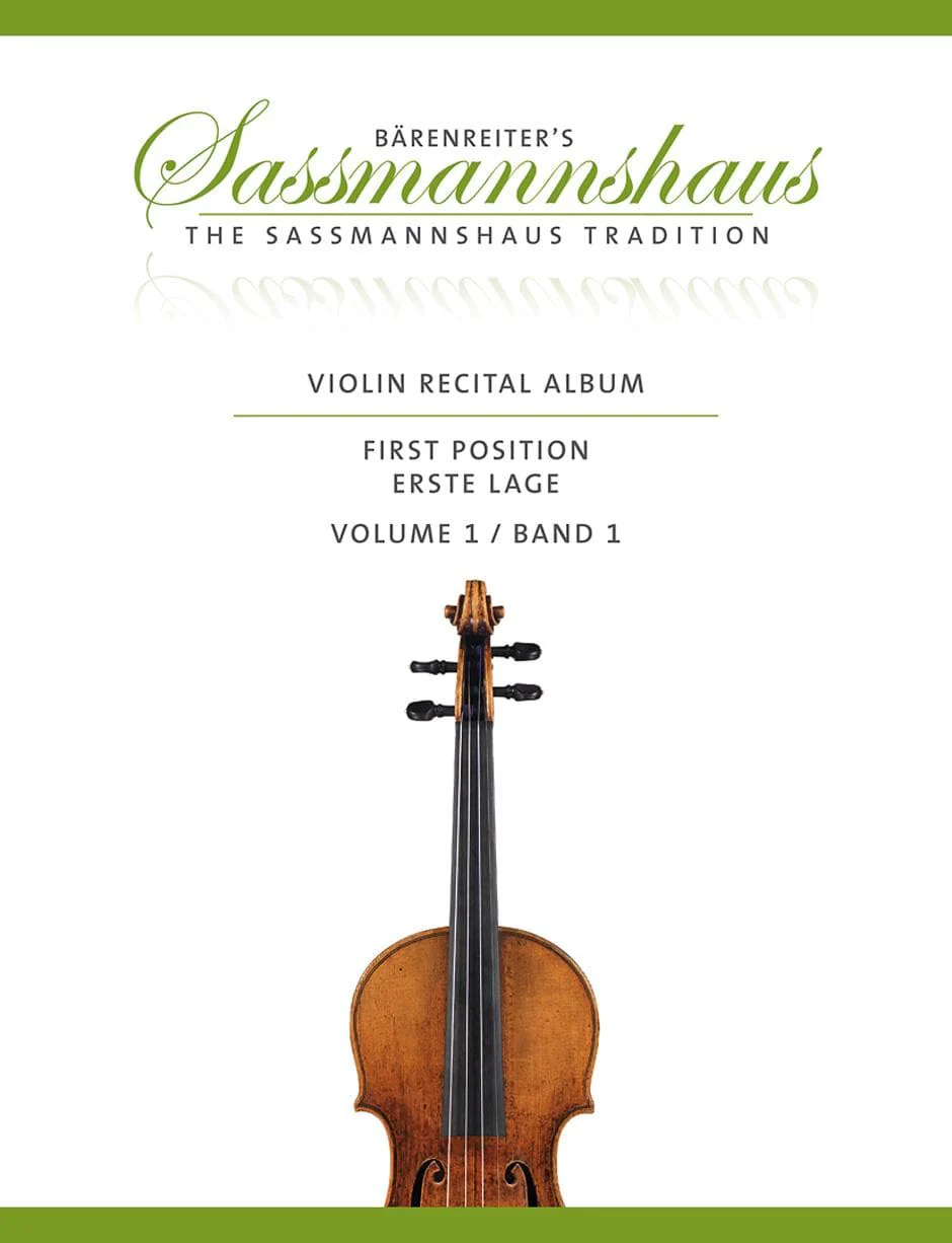 Sassmannshaus, Kurt and Christoph and Lusk, Melissa - Violin Recital Album, Volume 1: First Position - for Violin, Violin and Piano, or Violin Duet - Barenreiter