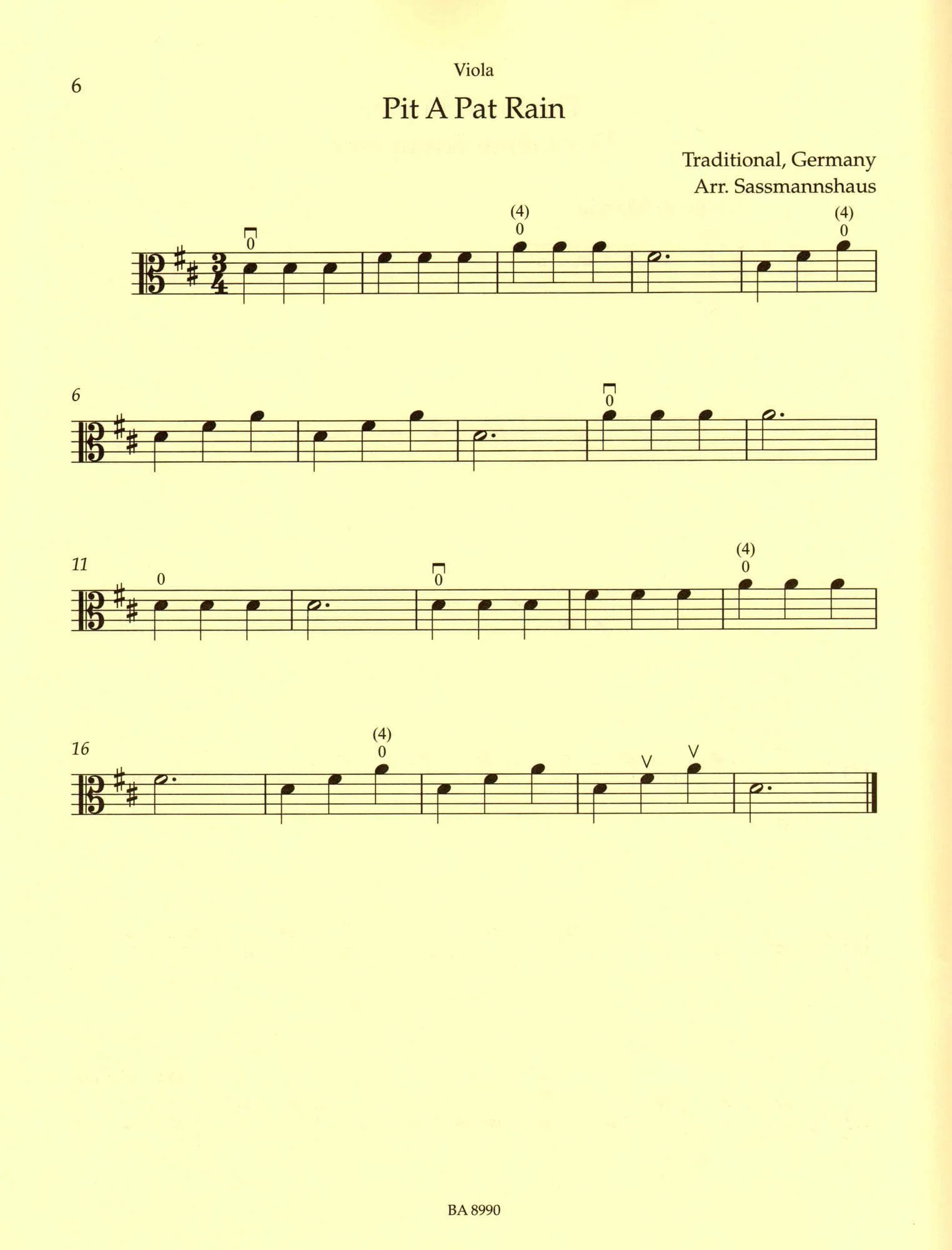 Sassmannshaus Viola Recital Album Volume 1 - Image 4