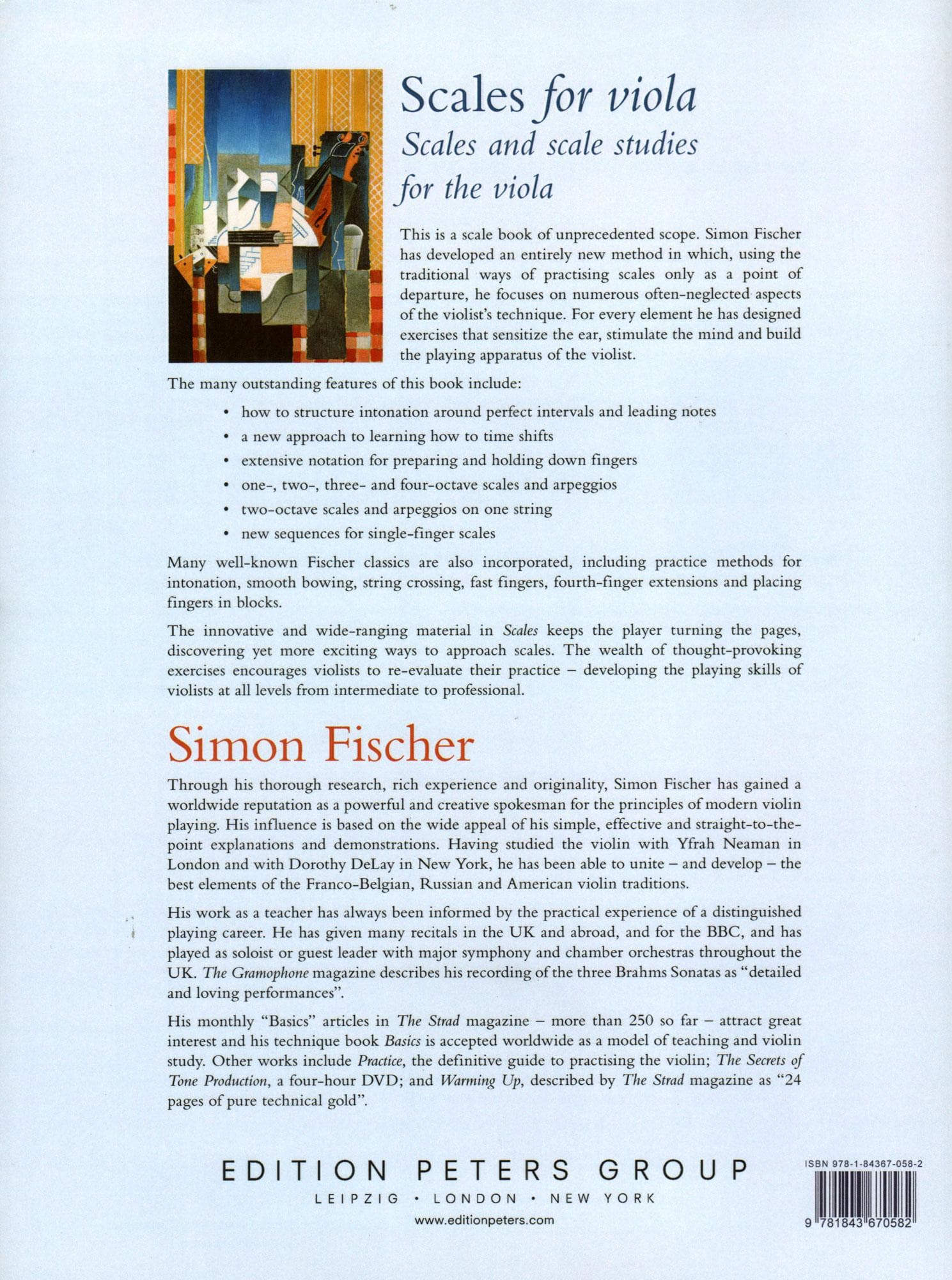 Fischer, Simon - Scales and Scale Studies for Viola - Edition Peters - Image 4
