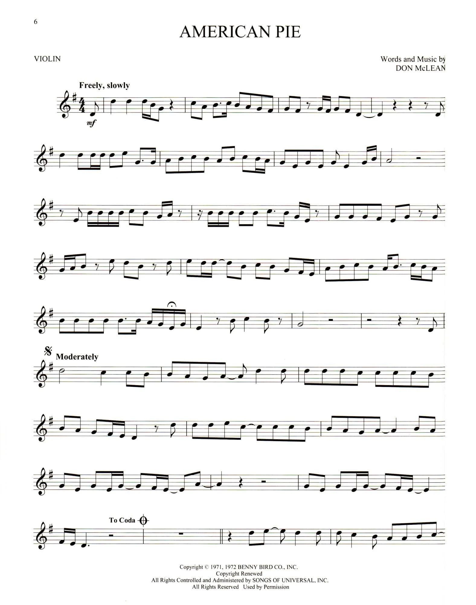 Selections from 100 Greatest Songs of Rock & Roll - for Solo Violin - Hal Leonard - Image 4