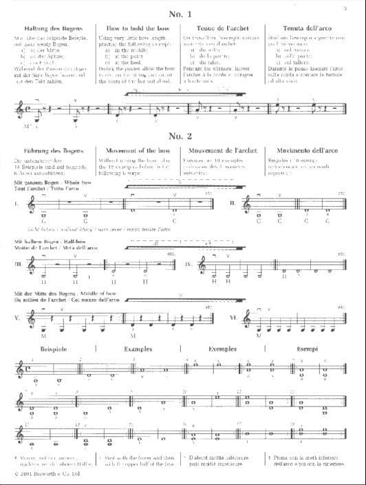 Sevcik, Otakar - School of Bowing Technique, Op 2, Part 1 - for Violin - Bosworth & Co - Image 2