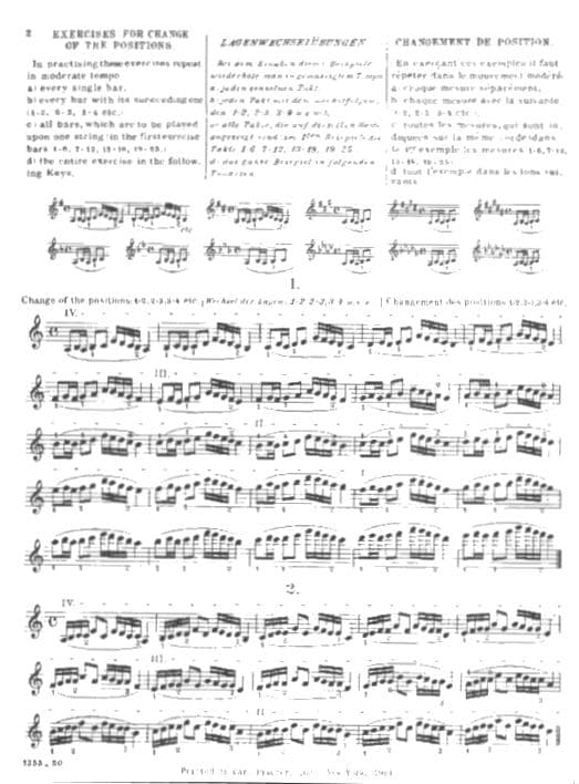 Sevcik, Otakar - Shifting the Position & Preparatory Scale Studies Op 8 - Violin - published by Carl Fischer - Image 2