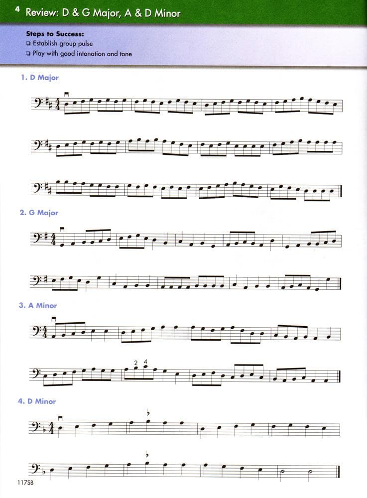 Shade / Woolstenhulme - String Basics Bass, Book 3 - Neil A Kjos - Image 3