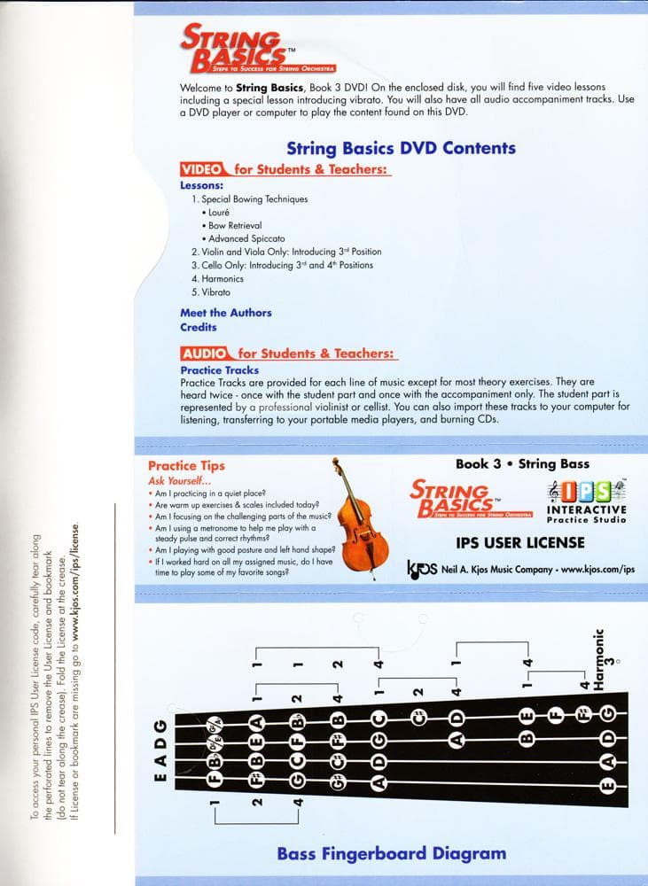 Shade / Woolstenhulme - String Basics Bass, Book 3 - Neil A Kjos - Image 4