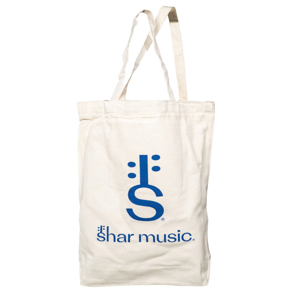 Shar Canvas Tote Bag with Pleated Bottom - Image 2