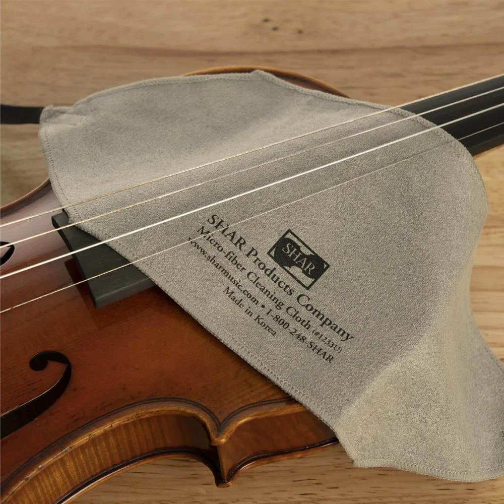 Shar Music® Cleaning Kit with Tapered Cleaning Cloth - Image 2