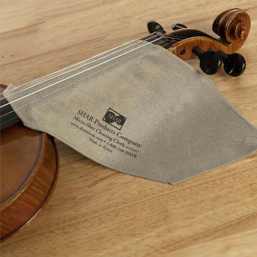 Shar Music® Cleaning Kit with Tapered Cleaning Cloth - Image 3