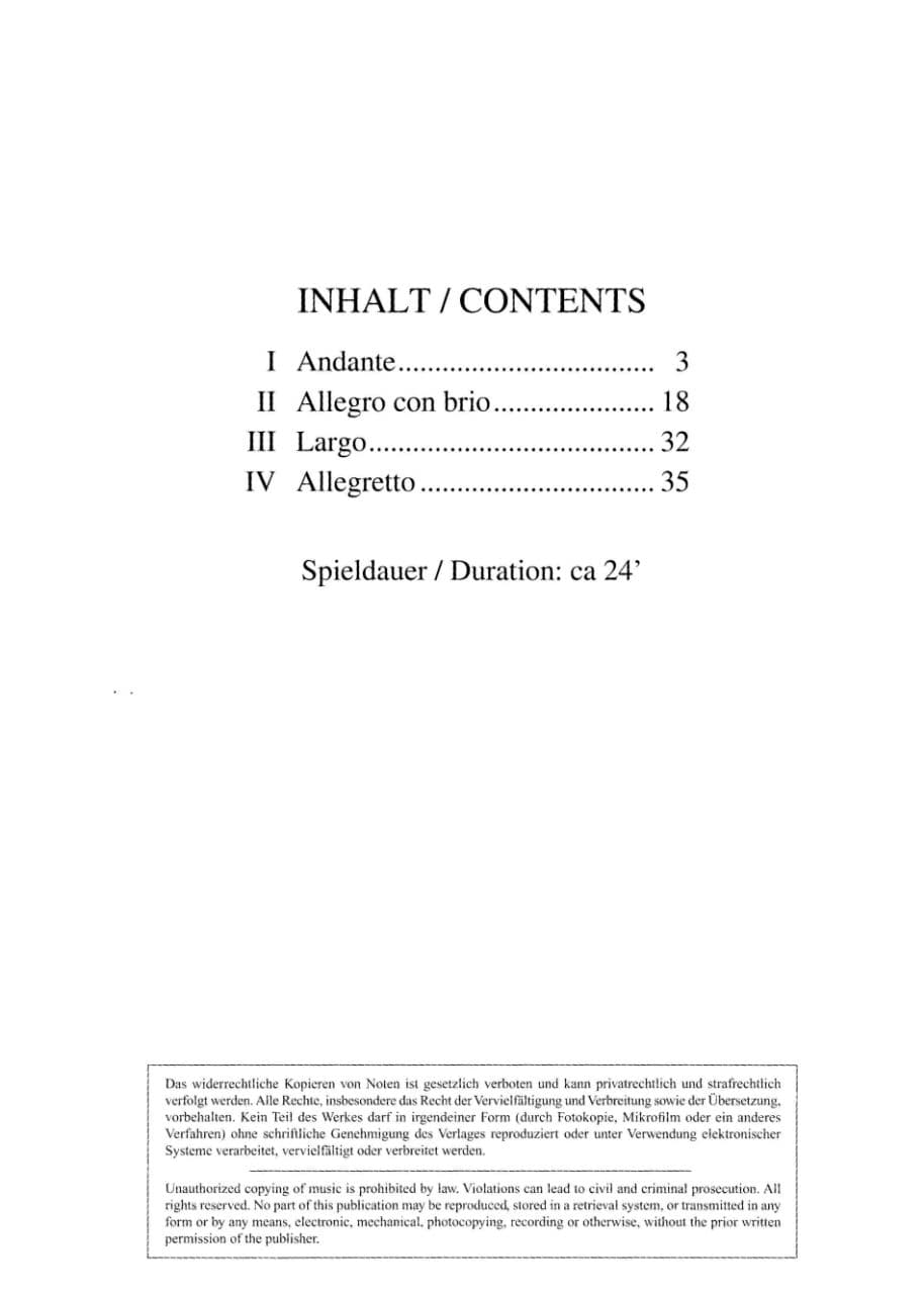 Shostakovich, Dmitri - Piano Trio No 2 in e minor, Op 67 For Violin, Cello and Piano Published by G Schirmer - Image 2