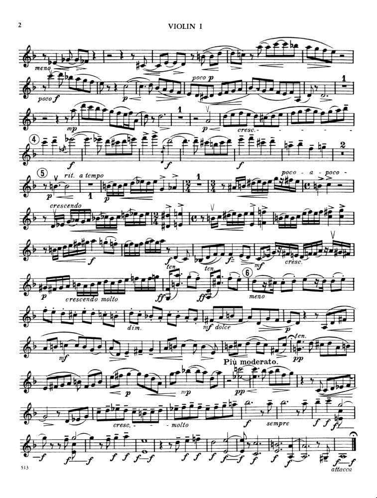 Sibelius, Jean - Quartet in d minor Voces Intimae Op 56 Published by International Music Company - Image 3