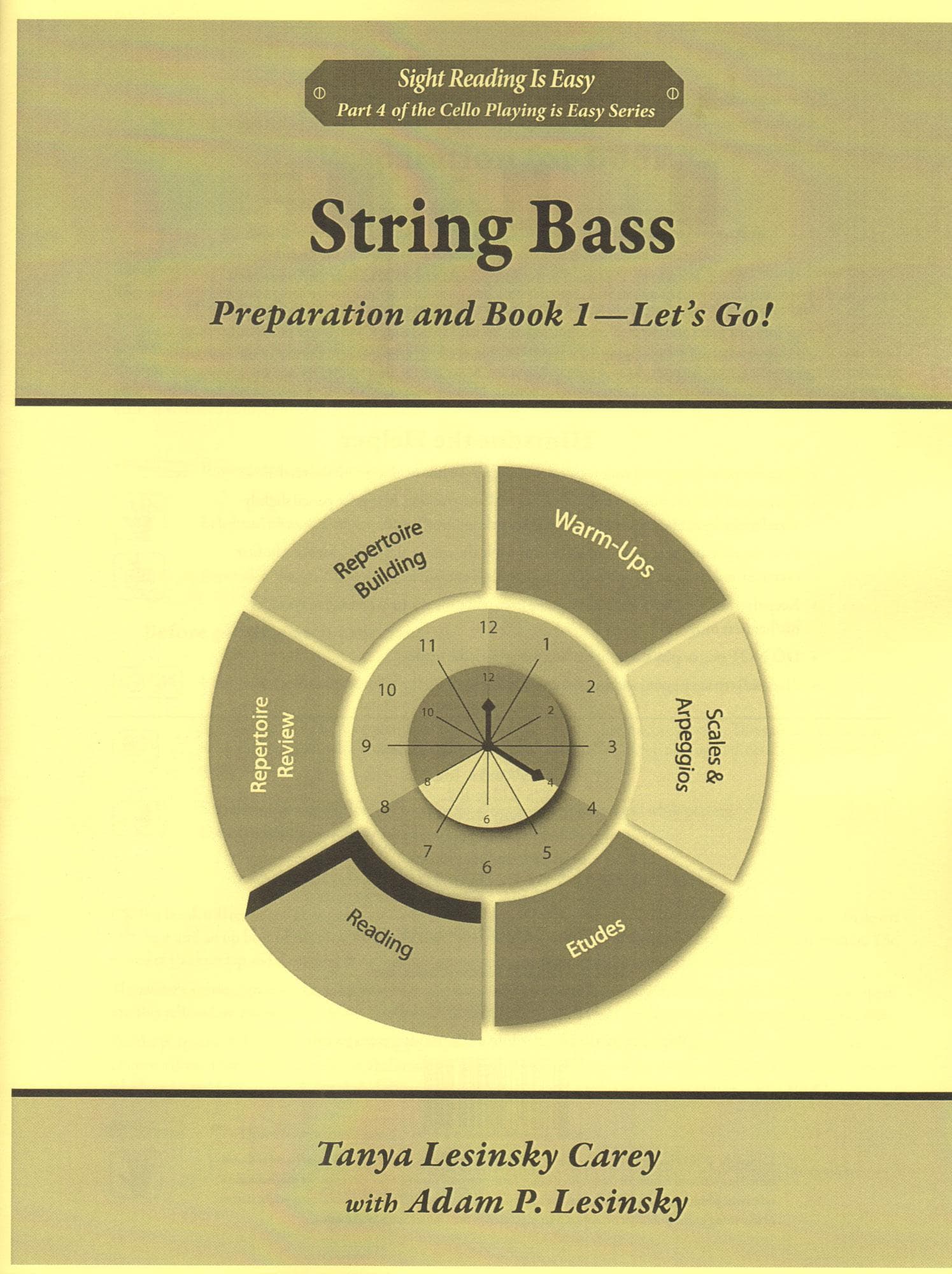 Sight Reading is Easy - for String Bass - by Tanya Lesinsky Carey and Adam P. Lesinsky - Image 4