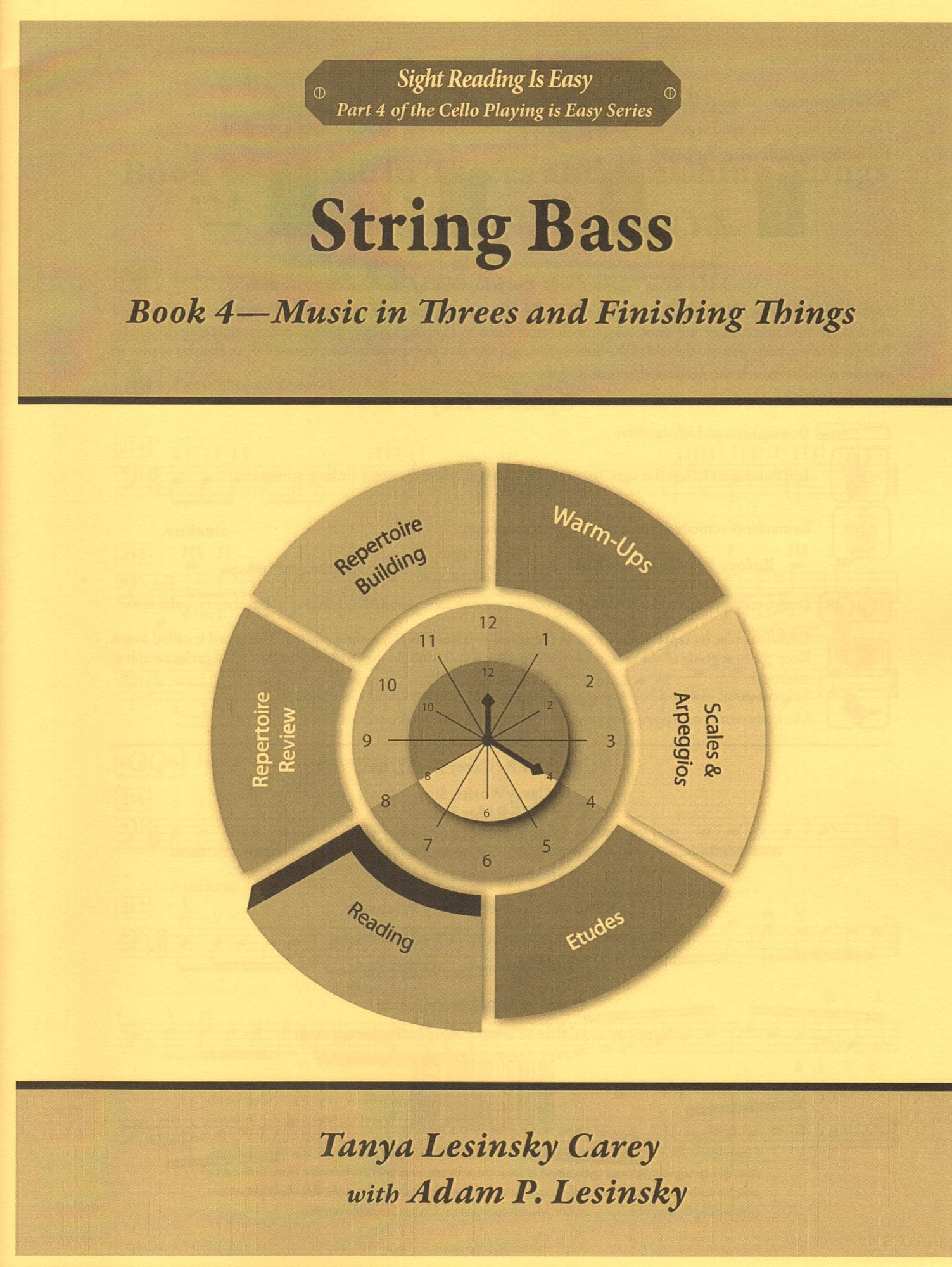 Sight Reading is Easy - for String Bass - by Tanya Lesinsky Carey and Adam P. Lesinsky - Image 7