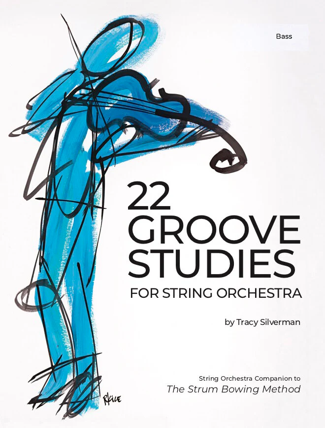 Silverman, Tracy - 22 Groove Studies for String Orchestra - Bass Part - Digital Download