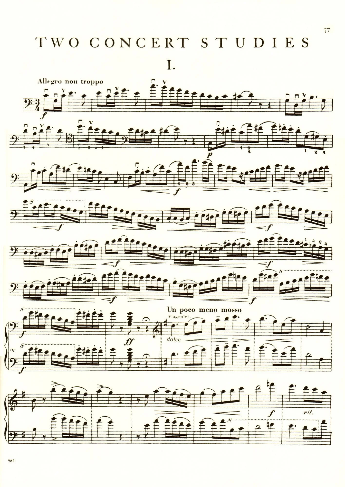 Simandl, Franz - New Method for String Bass, Part 2 - edited by Waldo Lyman - International Music Company - Image 3