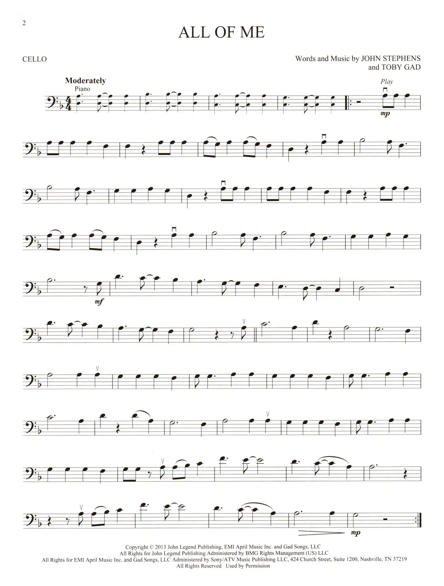 Simple Songs - 14 Well-Known Melodies - for Cello with Audio Access Included - Hal Leonard Instrumental Play-Along - Image 3