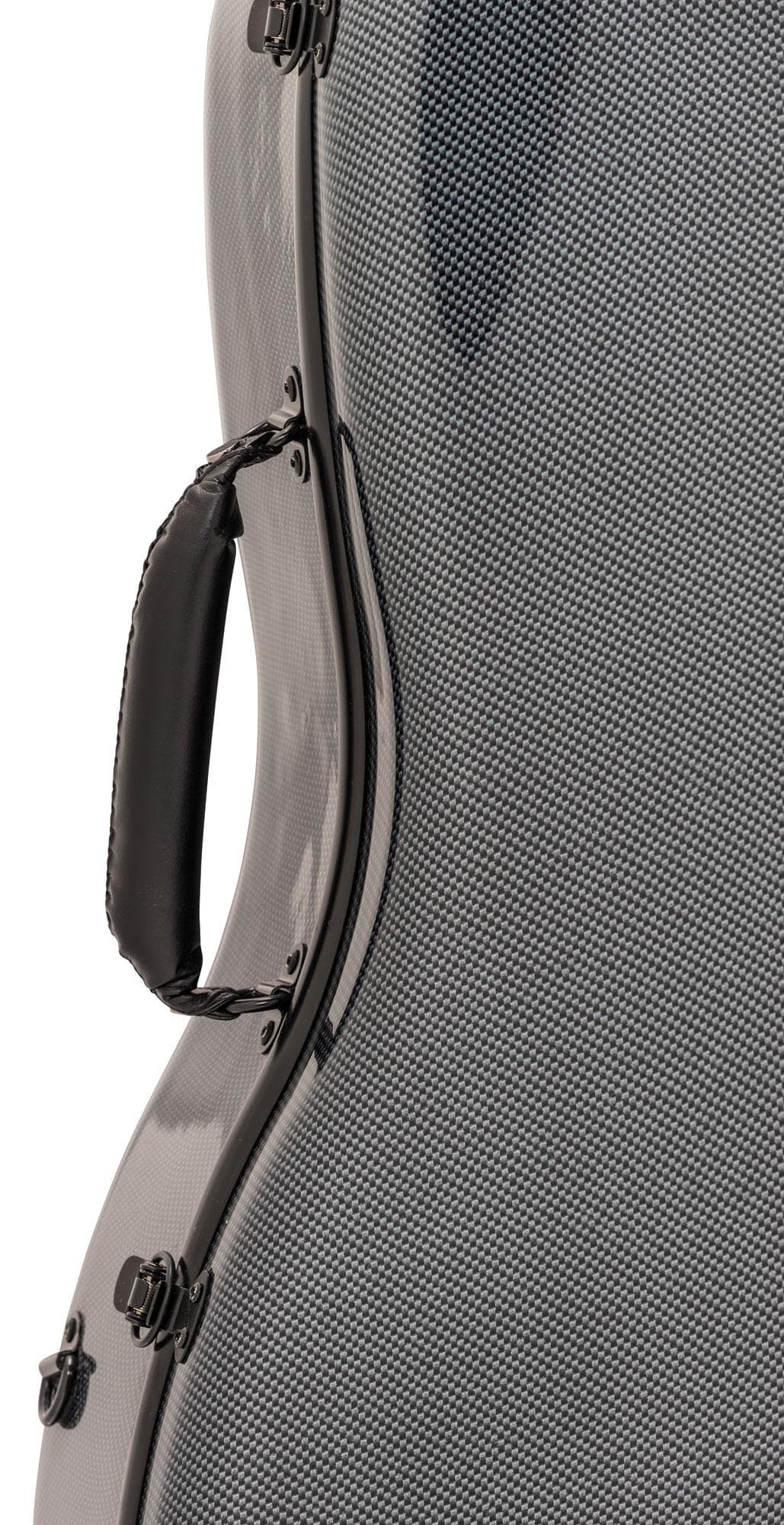 SL Montagnana Carbon Hybrid Cello Case Silver Grey - Image 13