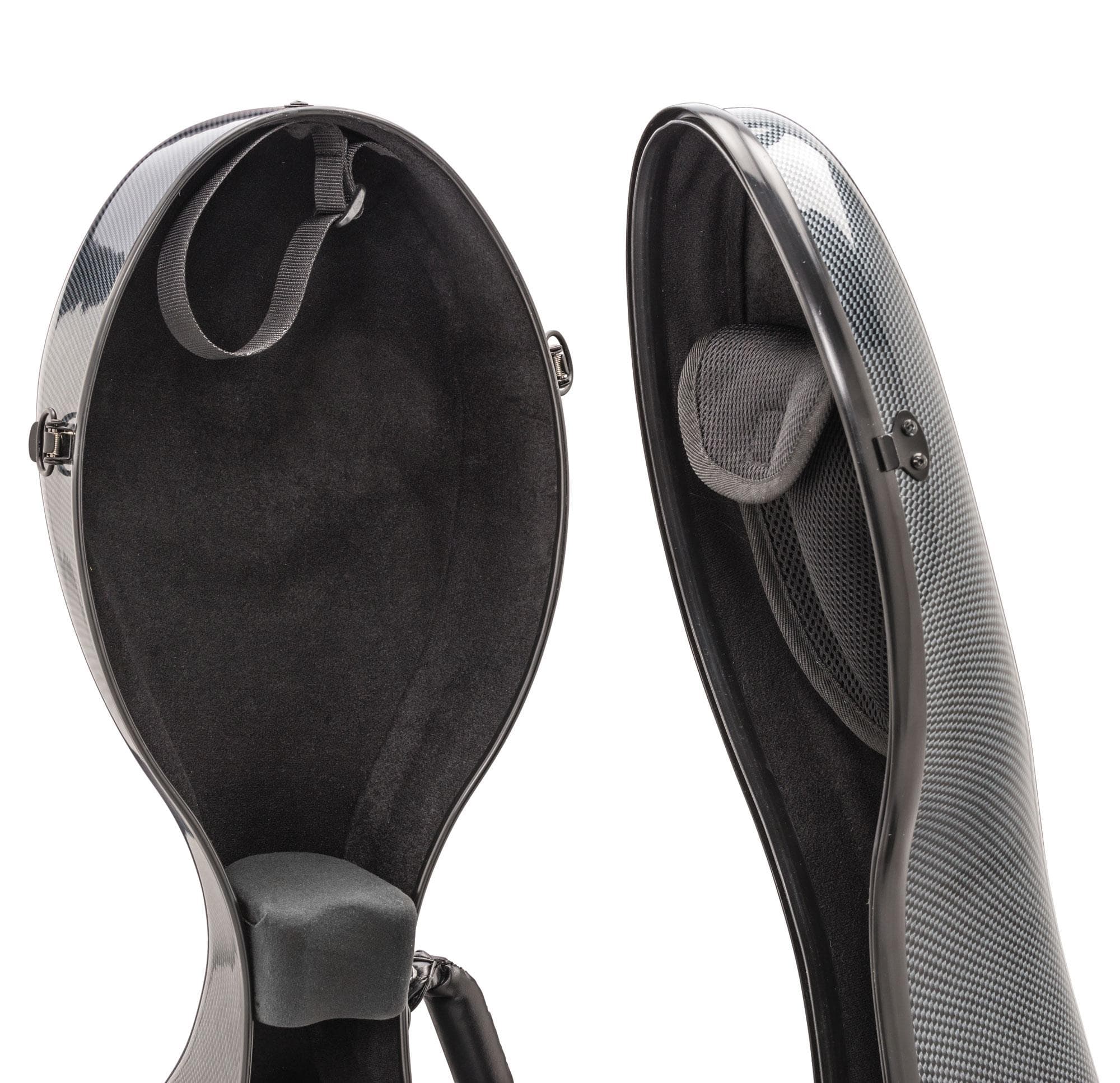 SL Montagnana Carbon Hybrid Cello Case Silver Grey - Image 9