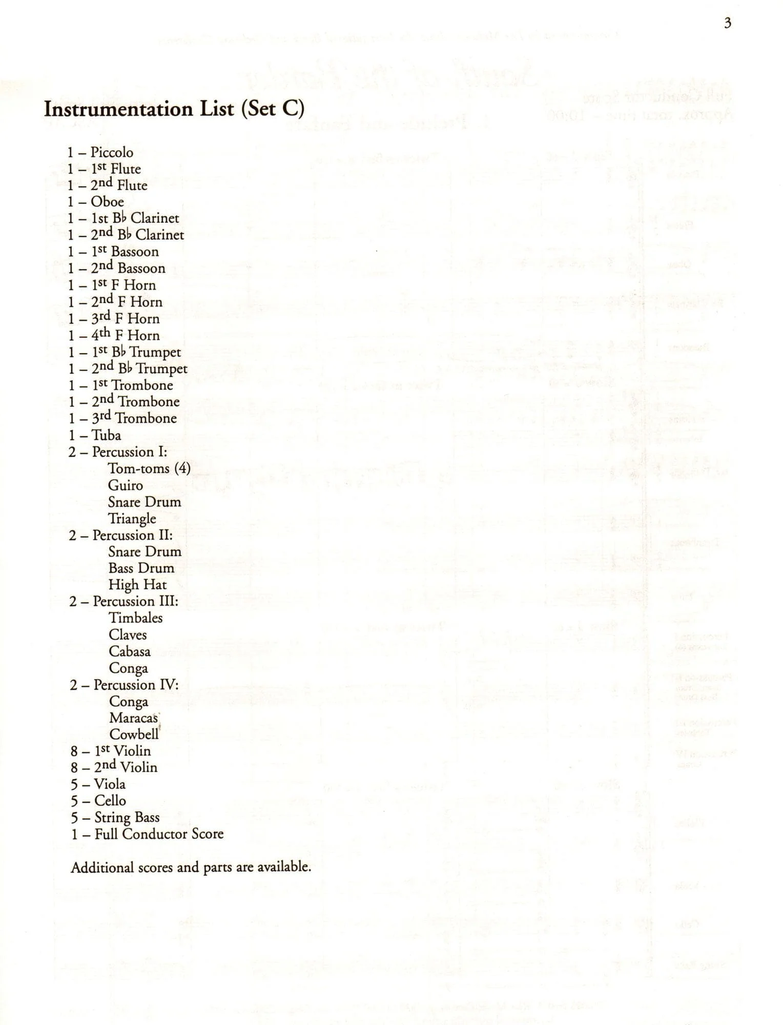 Smith, Jerry N. - South of the Border - Full Orchestra - Published by Neil A. Kjos Music Company - Image 3