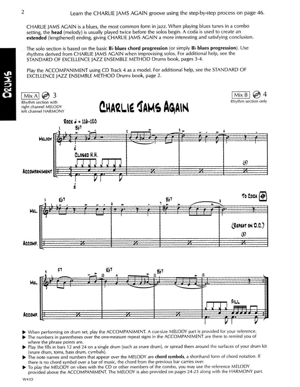 Sorenson, Dean - Jazz Combo Session, for Drums/Vibes Published by Neil A Kjos Music Company - Image 3
