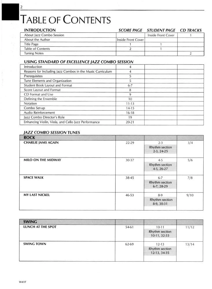 Sorenson, Dean - Jazz Combo Session, Score Published by Neil A Kjos Music Company - Image 2