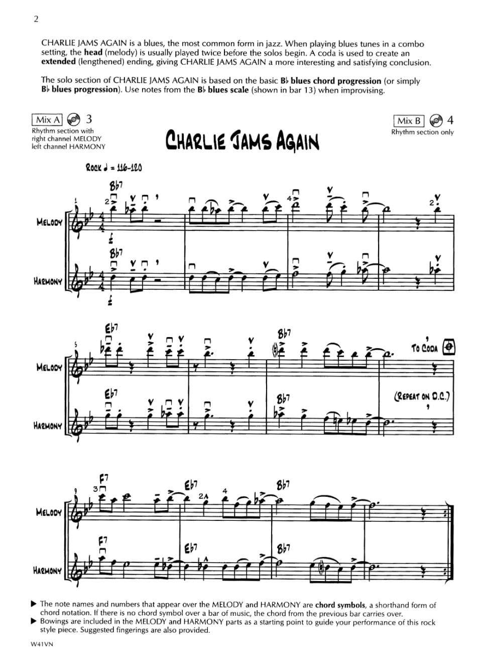 Sorsenson, Dean - Jazz Combo Session, for Violin Published by Neil A Kjos Music Company - Image 3
