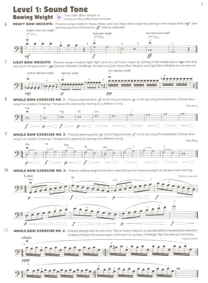 Sound Innovations - Sound Development - Advanced String Orchestra - Bass - Phillips and Moss - Alfred - Image 3