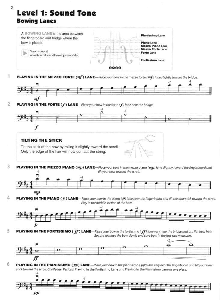 Sound Innovations - Sound Development - Intermediate String Orchestra - Bass - Phillips and Moss - Alfred - Image 2