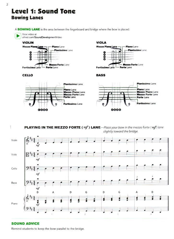 Sound Innovations - Sound Development - Intermediate  String Orchestra- Teacher's Score - Phillips and Moss - Alfred - Image 2
