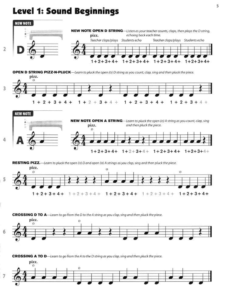 Sound Innovations for String Orchestra - Book 1 - Violin - Phillips, Boonshaft, and Sheldon - Alfred - Image 2