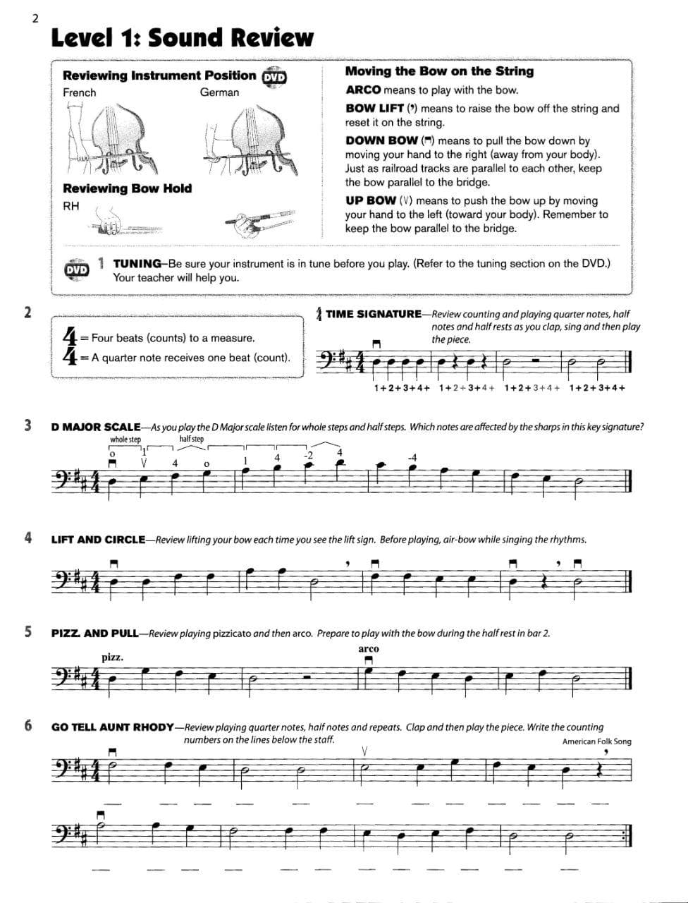 Sound Innovations for String Orchestra - Book 2 - Bass - Phillips, Boonshaft, and Sheldon - Alfred - Image 2