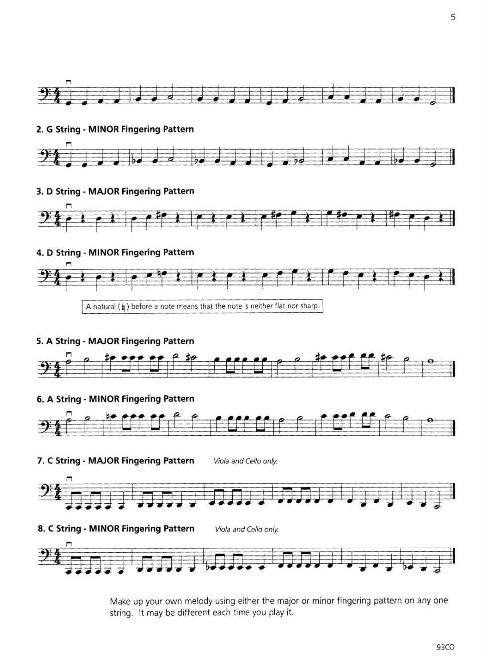 Gazda, Doris - Spotlight On Strings, Level 2 - Cello - Edited by Albert L Stoutamire - Published by Neil A Kjos Music Company - Image 3