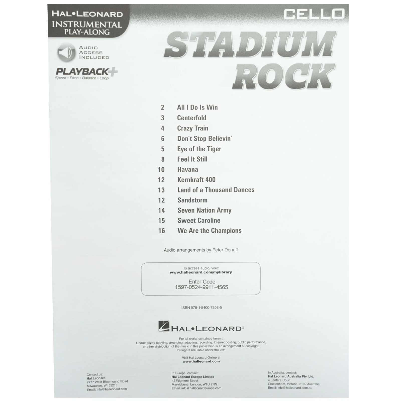 Stadium Rock for Cello - Image 2