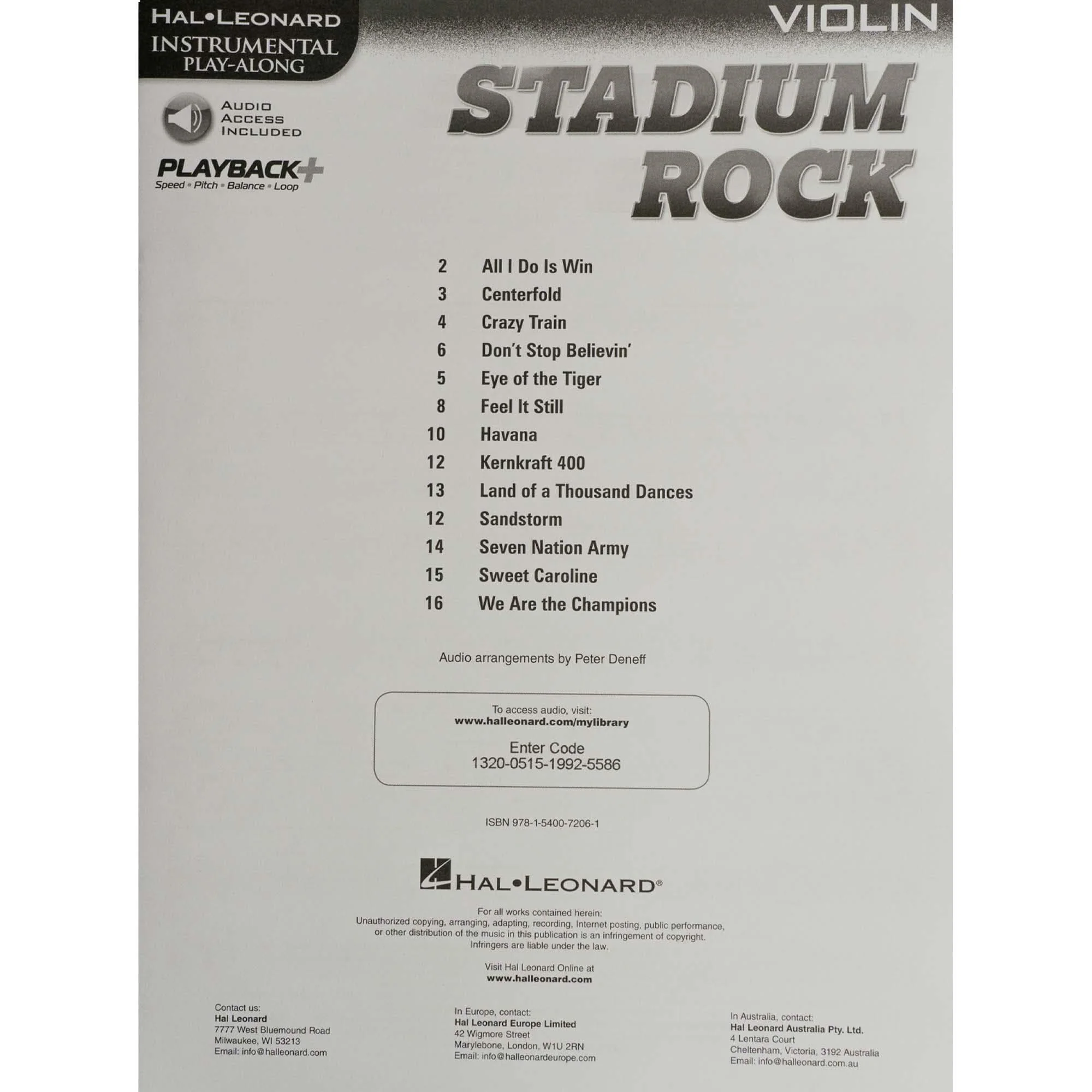 Stadium Rock for Violin - Image 3