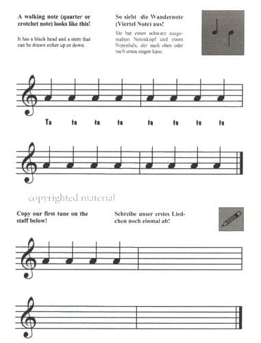 Wartberg, Kerstin - Step By Step My First Note Reading Book - Violin and CD - published by Summy-Brichard - Image 3