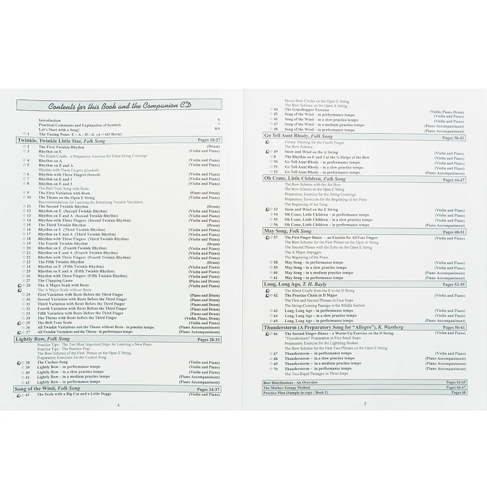 Step by Step Volume 1A with CD (Mother Tongue Method) Arranged by Kerstin Wartberg For Violin Published by Alfred Music Publishing - Image 3