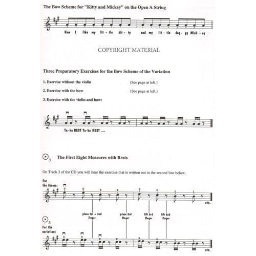 Step by Step Volume 1B with CD (Mother Tongue Method) Arranged by Kerstin Wartberg For Violin Published by Alfred Music Publishing - Image 3