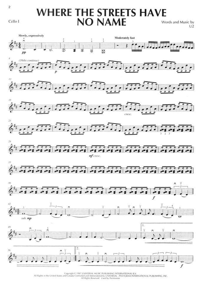 2 Cellos, Luka Sulic and Stjepan Hauser - for Two Cellos - edited by Peter Thomas - Hal Leonard - Image 3