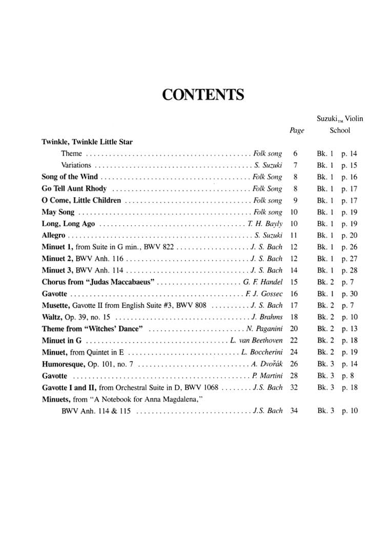 Suzuki 21 Pieces for Violin with Guitar - Image 2
