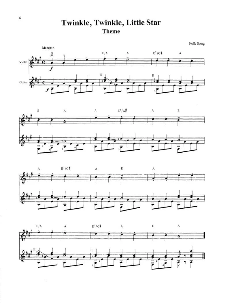 Suzuki 21 Pieces for Violin with Guitar - Image 3