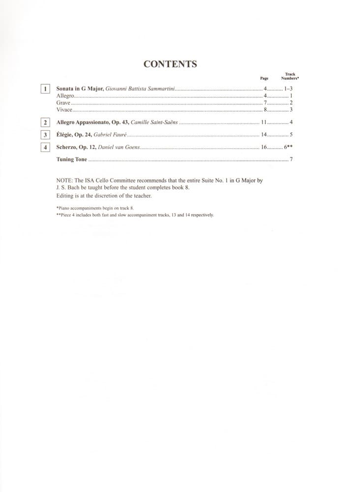 Suzuki Cello School Method Book and CD, Volume 8 - Image 2