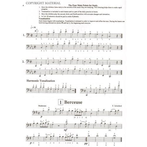 Suzuki Cello School, Volume 3 - Image 3