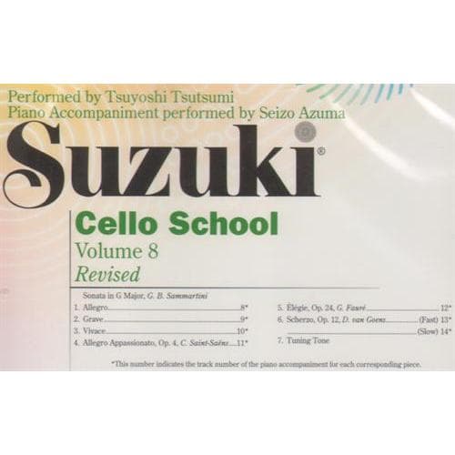 Suzuki Cello School CD, Volume 8, Performed by Tsutsumi - Image 2
