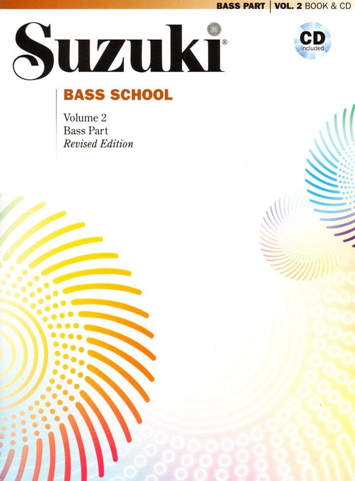 Suzuki Bass School Method Book and CD, Volume 2, Performed by Karr