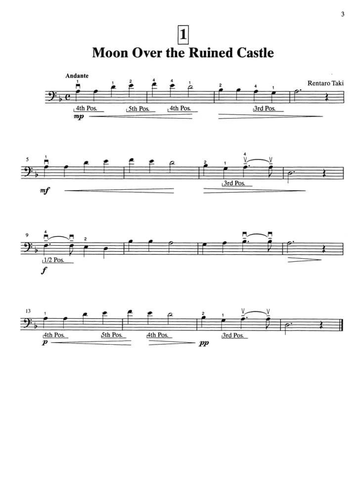 Suzuki Bass School Method Book and CD, Volume 3, Performed by Karr - Image 3