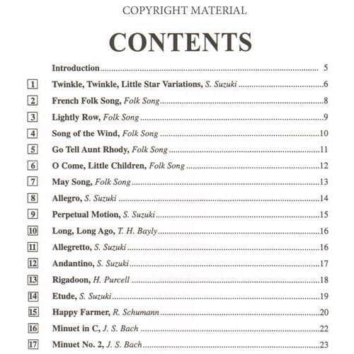 Suzuki Ensembles for Cello, Volume 1 - Image 2
