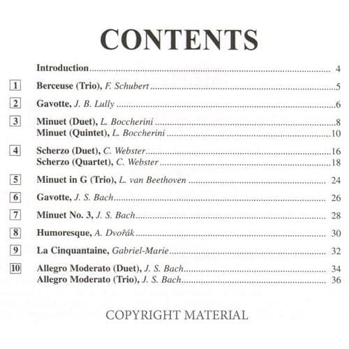 Suzuki Ensembles for Cello, Volume 3 - Image 2