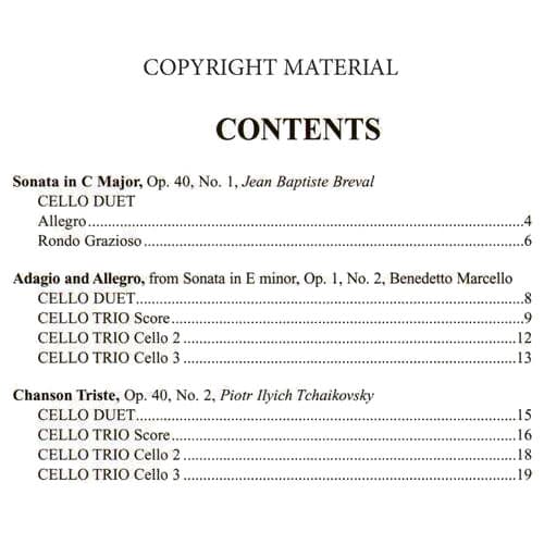 Suzuki  Ensembles for Cello, Volume 4 - Image 2