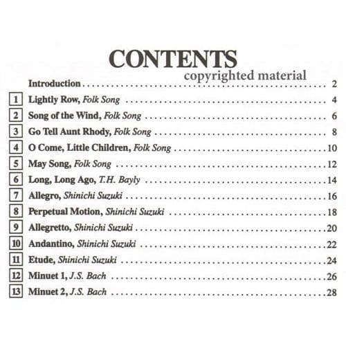 Suzuki Ensembles for Viola, Volume 1 - Image 2
