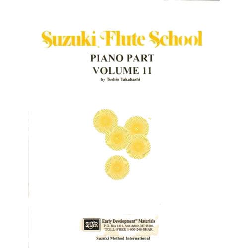 Suzuki Flute School Piano Accompaniment, Volume 11