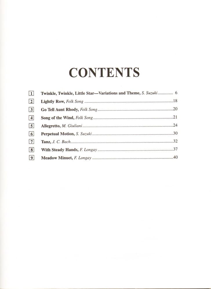 Suzuki Guitar School, Volume 3 - Image 2